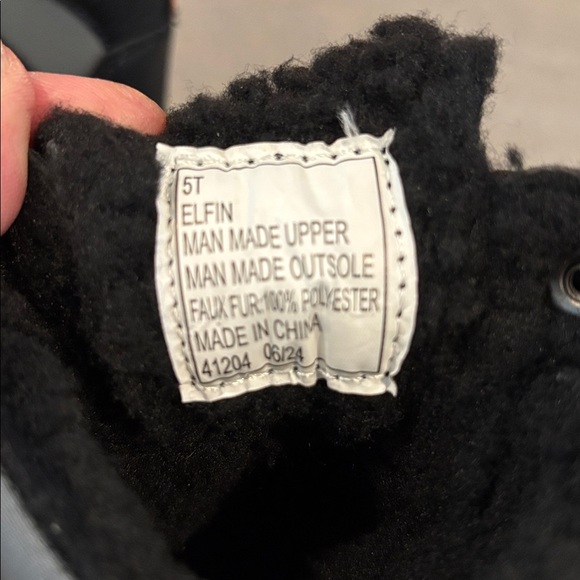 Khombu Elfin Thermolite insulated,waterproof upper,bungee lace,fleece lined,snow - Picture 7 of 12